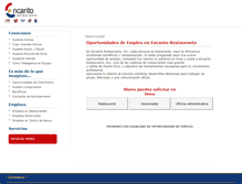 Tablet Screenshot of empleosencantopr.com